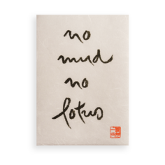 Thich Nhat Hanh's calligraphy: A meditative, print artwork on Unryu Japanese paper.