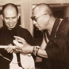 Thich Nhat Hanh and the Dalai Lama