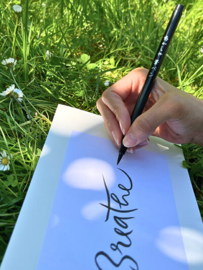 Plum Village Calligraphy Brush Pen
