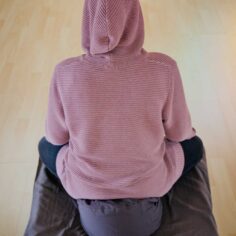 Housse de tapis de méditation du Village des Pruniers en coton marron, housse seule sans rembourrage
