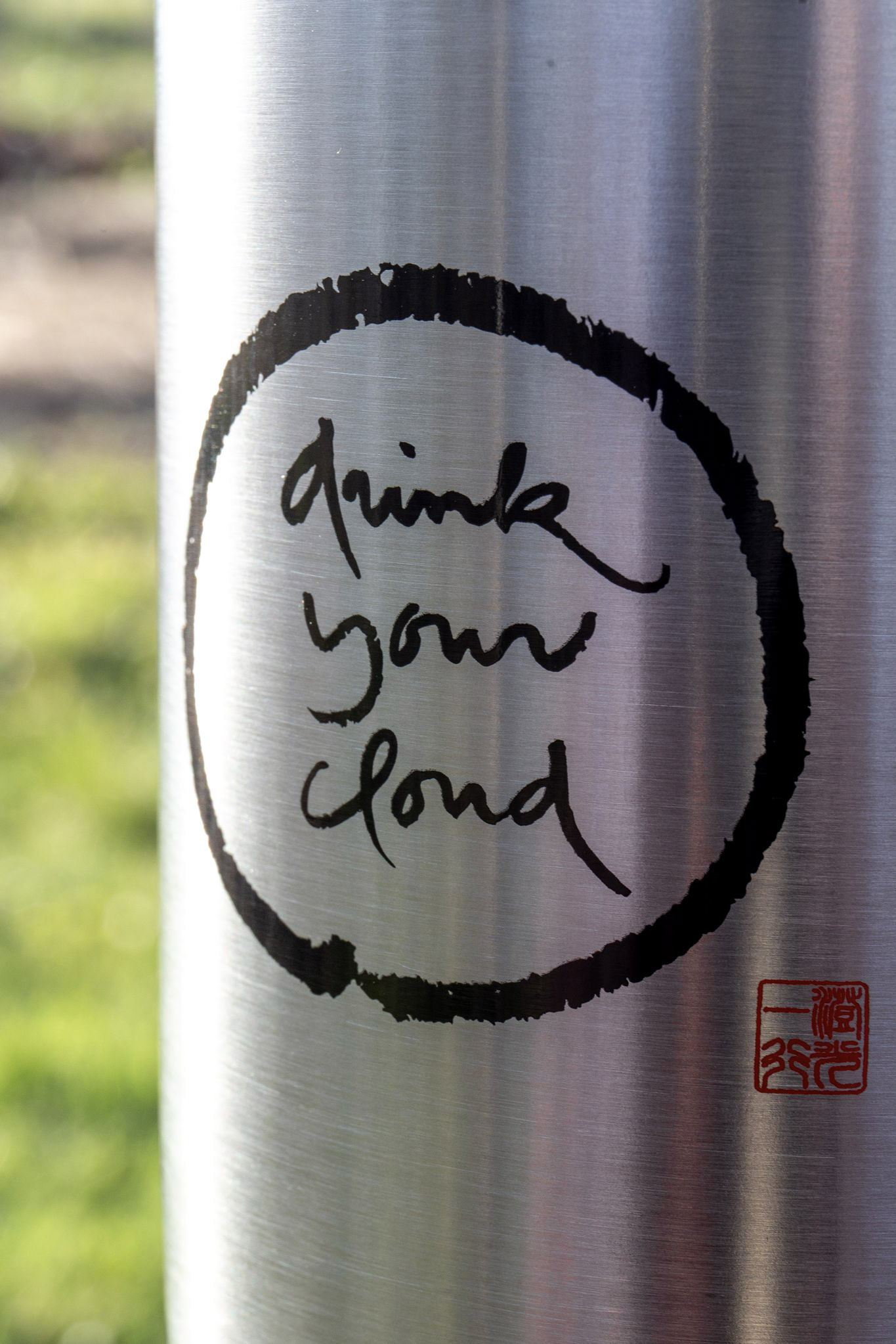 Plum Village Insulated Stainless Steel Water Bottle | Mindful