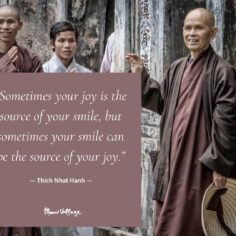 Joyful natural scene reflecting Thich Nhat Hanh How To Smile teachings